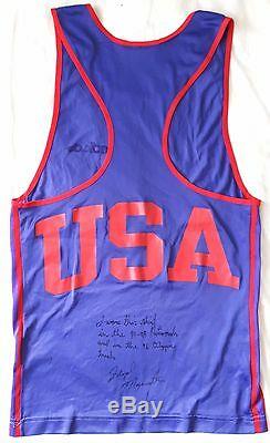 1994-96 FLOYD MAYWEATHER JR. Amateur career worn & signed USA boxing vest