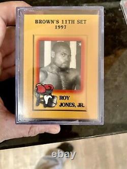 1997 Browns Boxing Floyd Mayweather Jr Rookie Card RC #51 COMPLETE SET! PSA