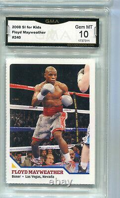 2008 Floyd Mayweather SI For KIds Rookie Gem Mint 10 #240 Rare