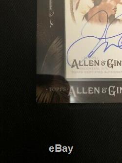 2017 Topps Allen & Ginter Autograph Floyd Mayweather card #MA-FM
