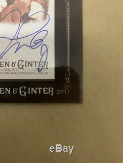 2017 Topps Allen & Ginter Autograph Floyd Mayweather card #MA-FM