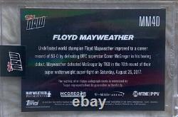2017 Topps NOW Boxing Floyd Mayweather Auto Card #1/5 MM4D