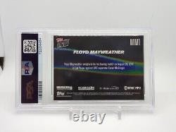 2017 Topps Now #MM1 Floyd Mayweather Weigh-In Conor McGregor PSA 10