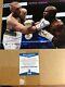 Autographed Floyd Mayweather Jr 8x10 Vs Conor Mcgregor Beckett Certified Signed