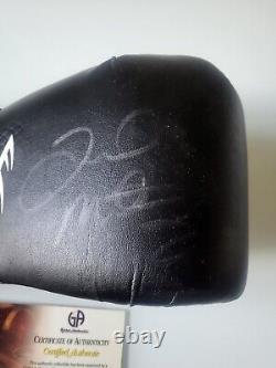 Autographed/Signed Floyd Mayweather Jr. Black Everlast Boxing glove, AUTHENTIC
