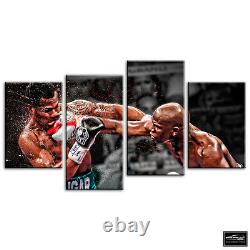Boxing Floyd Mayweather Sports BOX FRAMED CANVAS ART Picture HDR 280gsm