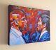 Boxing Mayweather Vs Pacquiao Ltd Edtn Canvas Of 75