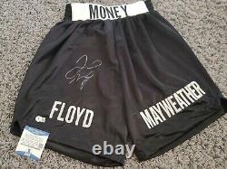 Boxing Trunks Signed By FLOYD MAYWEATHER JR with Certificate