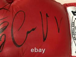 Conor McGregor Floyd Mayweather signed Everlast boxing glove 2 auto BAS PSA COA