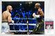 Conor Mcgregor Signed Autographed Boxing 11x14 Photo With Floyd Mayweather Jsa A