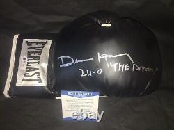 Devin Haney Signed Everlast Boxing Glove 24-0 Next Floyd Mayweather Beckett