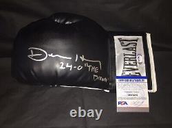Devin Haney Signed Everlast Boxing Glove 24-0 Next Floyd Mayweather PSA/DNA