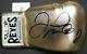 Floyd Mayweather Jr. Autographed Cleto Reyes Gold Boxing Glove. Beckett Witness