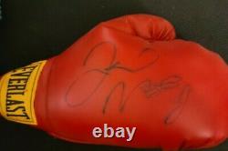 FLOYD MAYWEATHER JR SIGNED EVERLAST BOXING GLOVE CHAMP 50-0 GOAT WithCOA+PROOF