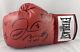 Floyd Mayweather Jr Signed Everlast Boxing Glove With Proof Bas Witness Coa