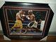 Floyd Mayweather Jr. Signed Framed 16x 20 Vs Manny Pacquiao With Jsa Coa