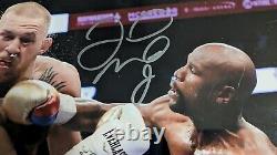 FLOYD MAYWEATHER JR Signed 11x14 Mcgregor Photo Autograph Beckett BAS Authentic