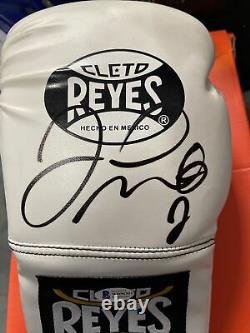 FLOYD MAYWEATHER JR. Signed Auto CLETO REYES Boxing Glove. BECKETT WITNESSED COA