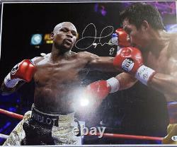 FLOYD MAYWEATHER JR Signed Autograph Auto 16x20 Picture Photo Boxing-Beckett COA