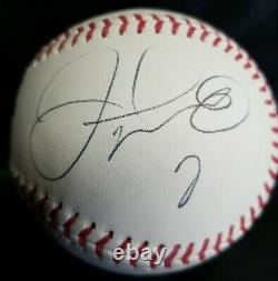 FLOYD MAYWEATHER JR. Signed Autographed MLB Baseball. BECKETT WITNESSED