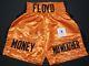 Floyd Mayweather Jr. Signed Autographed Tmt Boxing Trunks. Beckett Witnessed