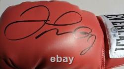 FLOYD MAYWEATHER JR Signed Everlast Boxing GLOVE Autograph Beckett BAS Authentic