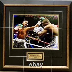 FLOYD MAYWEATHER JR Signed Photo 8x12 Boxing World Champion FRAMED COA