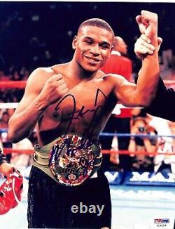 FLOYD MAYWEATHER JR early sig SIGNED AUTOGRAPHED PHOTO by Chris Farina PSA/DNA