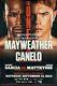 Floyd Mayweather Jr Vs. Canelo Alvarez Original Mgm Onsite Boxing Fight Poster