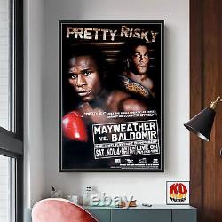 FLOYD MAYWEATHER JR vs. CARLOS BALDOMIR Original HBO CCTV Boxing Poster 30D