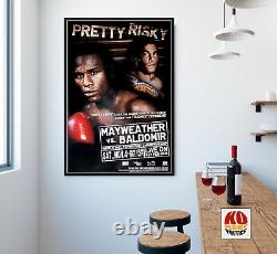 FLOYD MAYWEATHER JR vs. CARLOS BALDOMIR Original HBO CCTV Boxing Poster 30D
