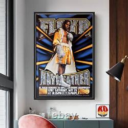 FLOYD MAYWEATHER JR vs. CARLOS HERNANDEZ Original HBO CCTV Boxing Poster 30D
