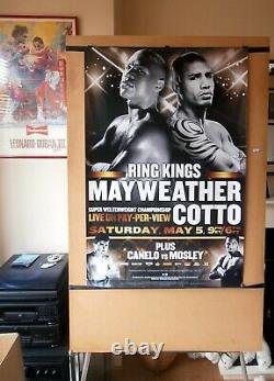 FLOYD MAYWEATHER JR vs. COTTO & PACQUIAO Original HBO PPV Boxing Posters 30D