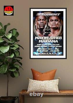 FLOYD MAYWEATHER JR vs. MARCOS MAIDANA (1) Original MGM Onsite Boxing Poster