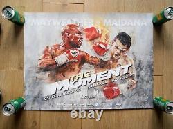 FLOYD MAYWEATHER JR vs. MARCOS MAIDANA 1 Original Onsite Boxing Art Poster 30D