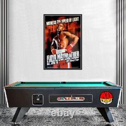 FLOYD MAYWEATHER JR vs. VICTORIANO SOSA Original HBO CCTV Boxing Poster 10D