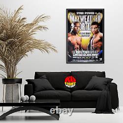 FLOYD MAYWEATHER JR vs. VICTOR ORTIZ DUAL SIGNED Original HBO Boxing Poster 30