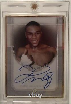 FLOYD MAYWEATHER TOPPS TRANSCENDENT AUTOGRAPH AUTO Metal CARD TCA-FMJ 18/25