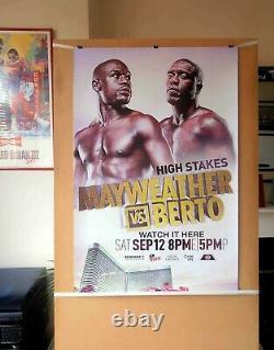 FLOYD MAYWEATHER v CANELO, BERTO, GUERRERO 3 Original CCTV Boxing Posters 30D