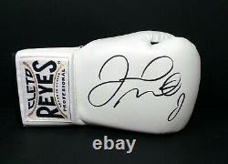 Floyd MAYWEATHER Jr SIGNED White Cleto REYES Right Boxing Glove AFTAL RD COA