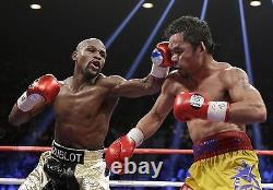 Floyd MayWeather vs Manny Boxing Stretch Wall Art Canvas Sports Poster Print