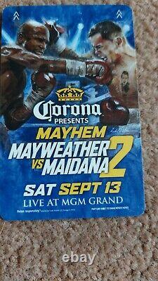 Floyd Mayweather 10 MGM Hotel Key Cards