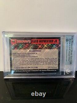 Floyd Mayweather 1999 Browns 12th Set BGS 9 MINT SUPER RARE! 2nd Rookie Card