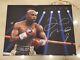 Floyd Mayweather Autographed 30x40 Canvas Psa Itp 100% Authentic