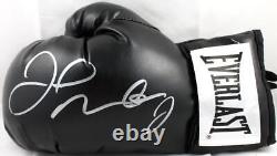 Floyd Mayweather Autographed Everlast Black Boxing Glove Left-Beckett W Holo