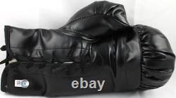Floyd Mayweather Autographed Everlast Black Boxing Glove Left-Beckett W Holo