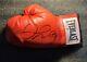 Floyd Mayweather Autographed Everlast Red Boxing Glove. Beckett Coa