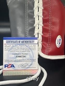 Floyd Mayweather Autographed Gray/Red Grant Boxing Right Glove PSA Certified