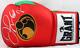 Floyd Mayweather Autographed Red/green Grant Boxing Glove Left-beckett W Holo