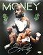 Floyd Mayweather Autographed/signed 8x10 Money Photo Psa Signed In Silver